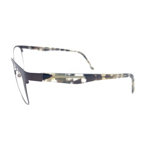 Maui Jim NEW MJO 2105-87M Matte Brown Cat Eye Eyeglasses Frames 53-18 135 Italy - Picture 7 of 12